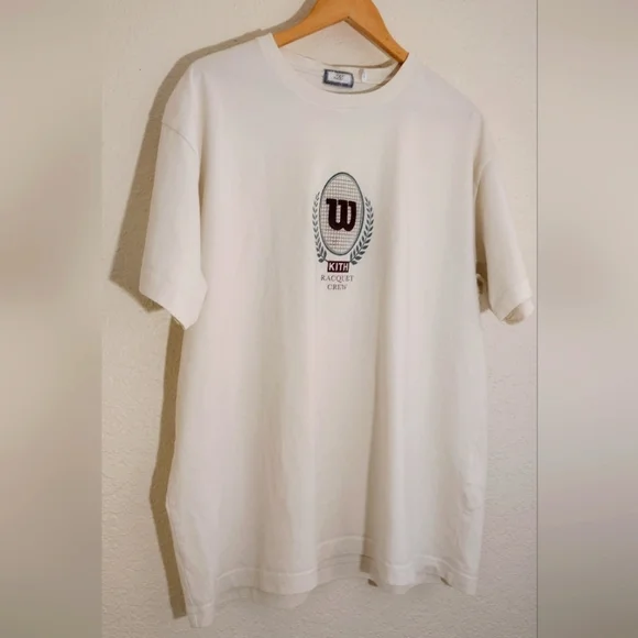Kith X Wilson 2021 Raquet Crew Tshirt - Picture 3 of 6